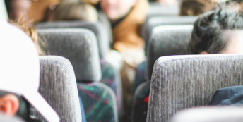 Image of passengers on a bus